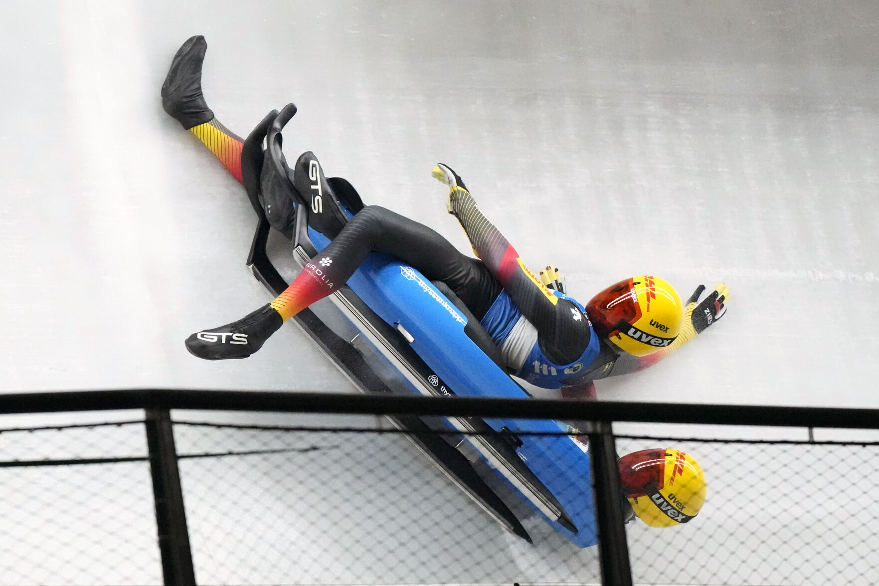 APTOPIX China Luge World Cup